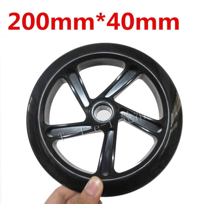 200mm big wheel Scooter Wheels 20cmX4cm 20CM Diameter Cart Wheels