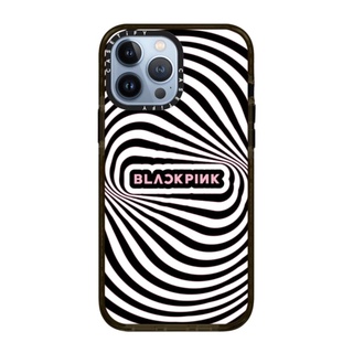 BLACKPINK Logo Case 13 Pro Max Impact Case Color: Black