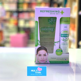 Smooth E Baby face gel 5.5 oz สมูทอี เบบี้เฟส เจล ล้างหน้ส แถม สเปรย์น้ำแร่