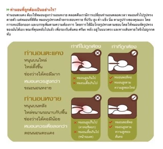 ⭐️หมอนโซบะญี่ปุ่น M รองรับเยี่ยม หายปวดคอปวดหลัง ลดกรน ระบายอากาศดีที่สุด ✨มีโปรซื้อ 2 แถม 1S