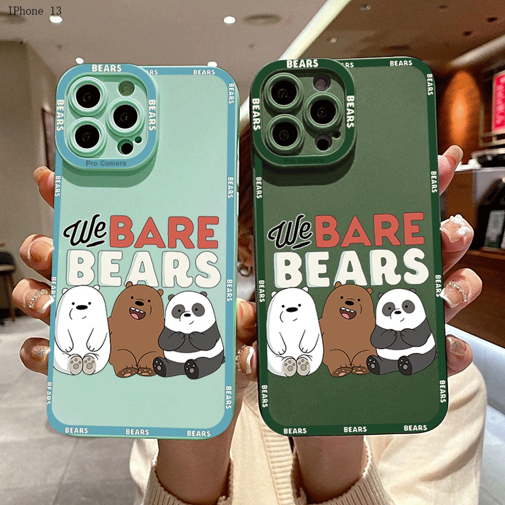 IPhone 13 12 Pro Max Mini เคสไอโฟน มีผลบังคับใช้ สำหรับ Case We Bare Bears เคส เคสโทรศัพท์ เคสมือถือ
