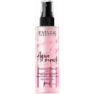 EVELINE - Glow and Go Aqua Miracle - 4in1 face mist - Pink