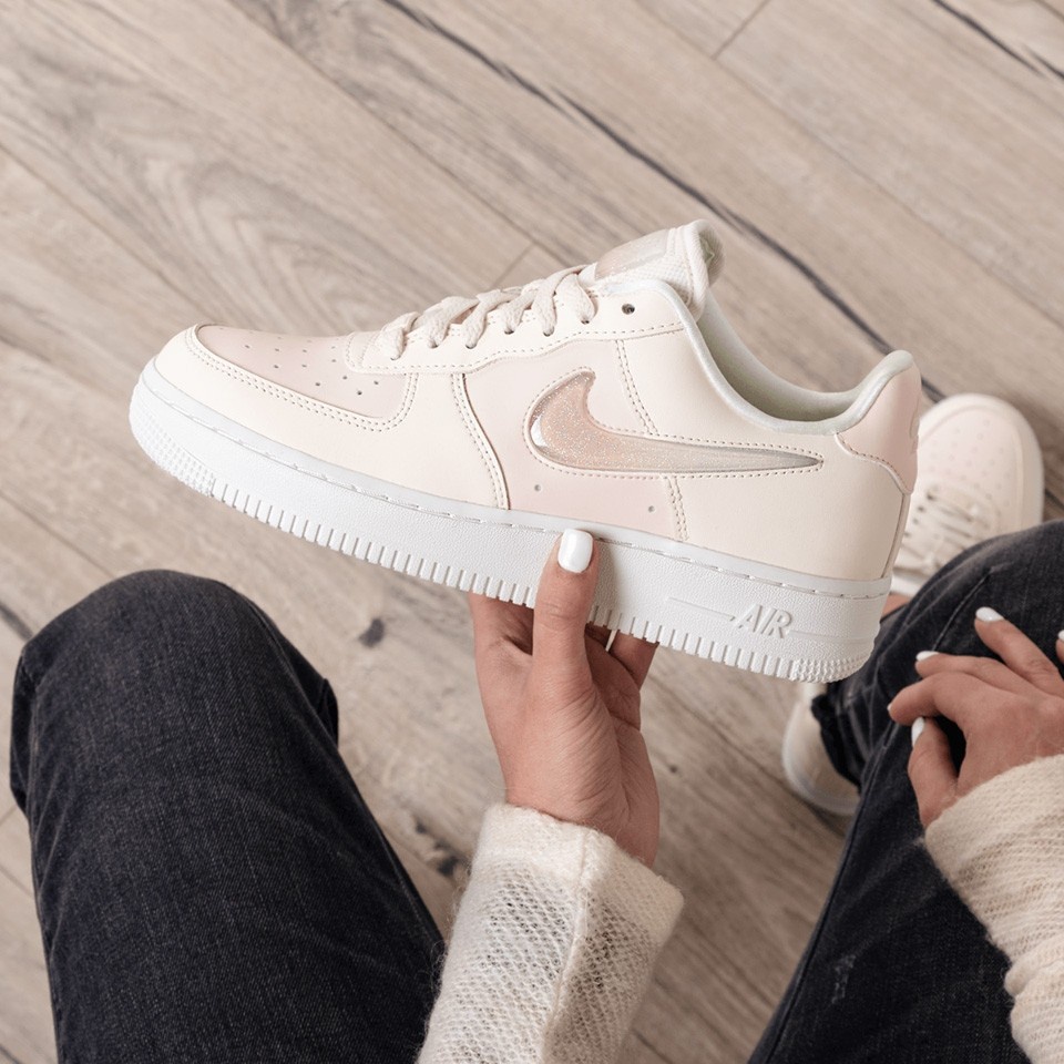 air force 1 low jelly swoosh white