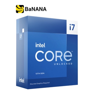 ซีพียู Intel CPU Core i7-13700KF 3.4 GHz 16C/24T LGA-1700 by Banana IT