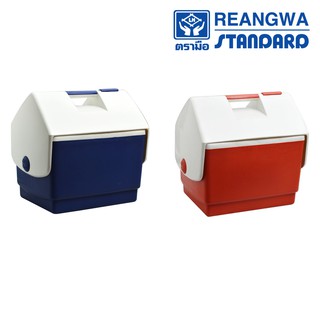 REANGWA STANDARD - SNOW BANK กระติกคูลเลอร์เหลี่ยมหน้าจั่ว 26 ลิตร กระติกน้ำแข็ง กระติกเก็บความเย็น RW 0398