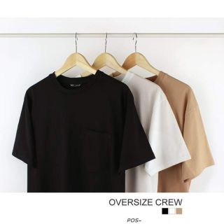 เสื้อยืด โอเวอร์ไซส์ ทรงหลวม มีกระเป๋า | Cotton เกรดดี (comb) | Oversize Tshirt