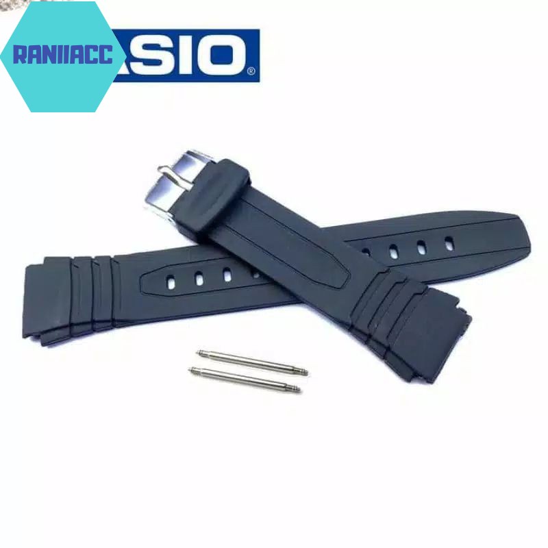 Casio F-91W F-94W F-105W F91W F94W F105W สายนาฬิกาสีดํา
