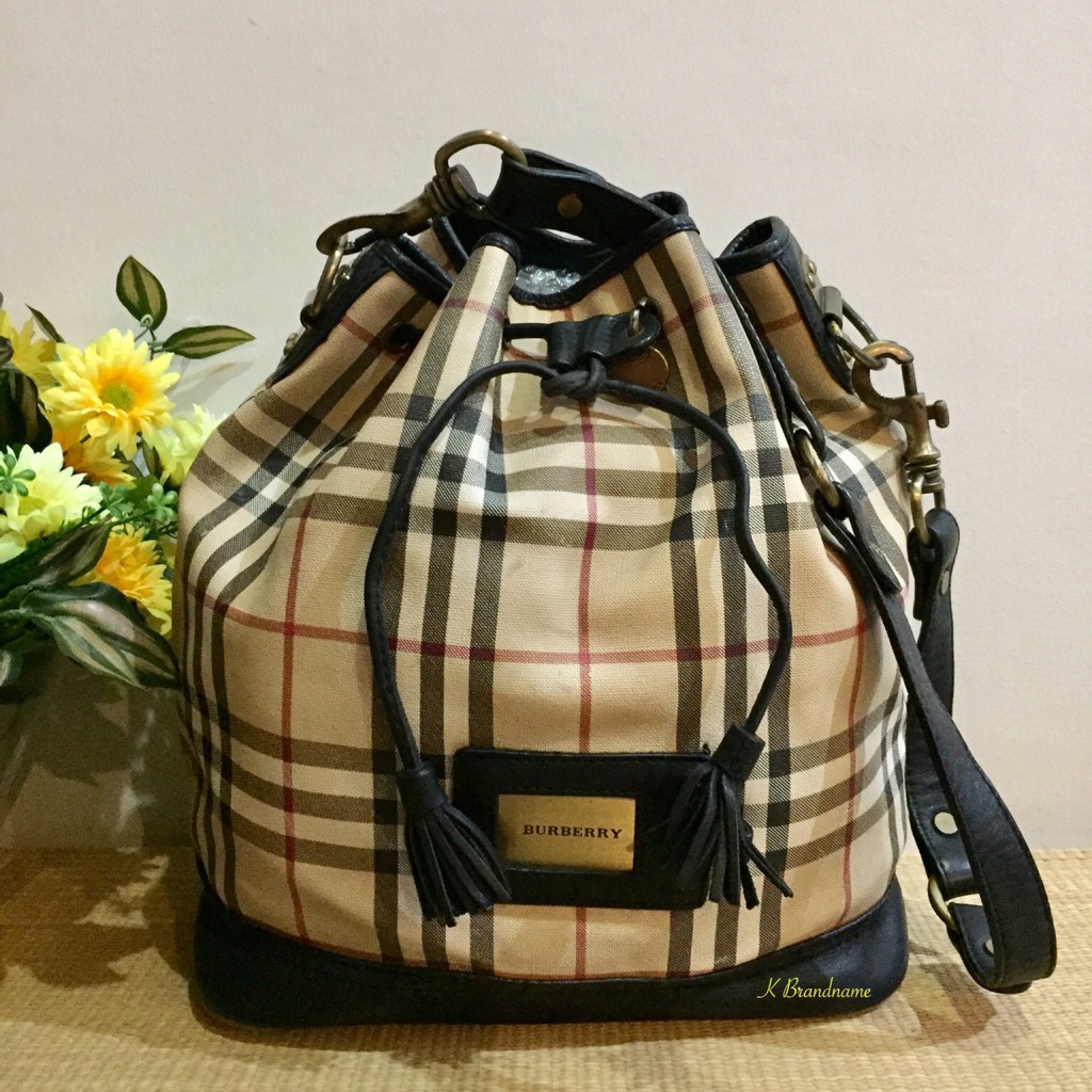 burberry bucket bag vintage