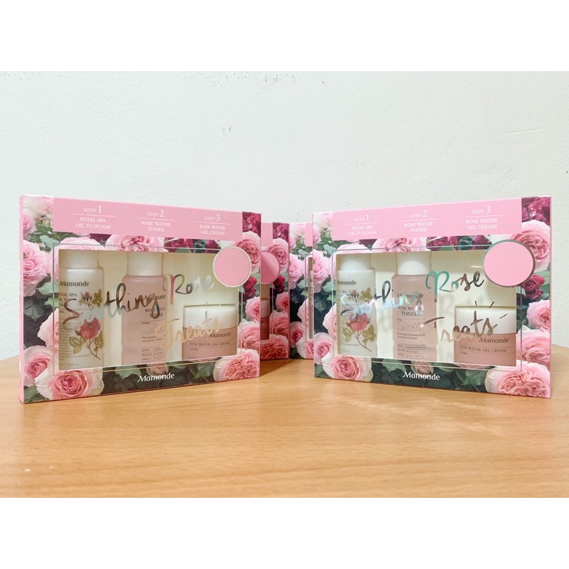 MAMONDE Rose Water Trial Set