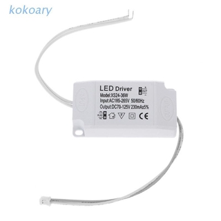 Kok 220V ไดร์เวอร์พาวเวอร์ซัพพลาย Led 24-36W สําหรับ Led