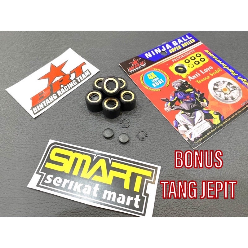 BRT NINJA BALL ROLLER สําหรับรถจักรยานยนต์อัตโนมัติทั้งหมด / BRT RACING ROLLER