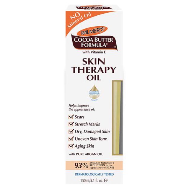 Palmer’s cocoa butter formula skin therapy oil