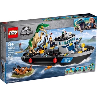 LEGO Jurassic World 76942 Baryonyx Dinosaur Boat Escape ของแท้