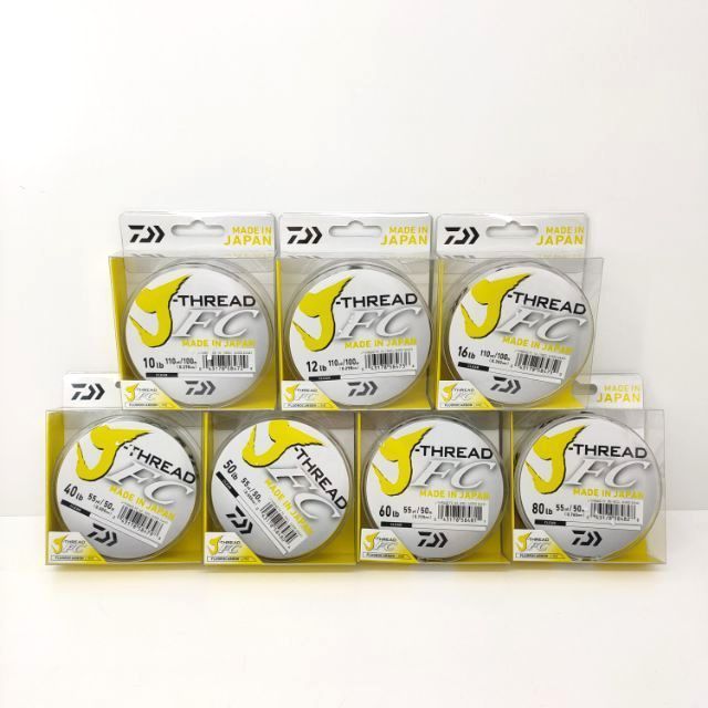 DAIWA J-THREAD 100% FLUOROCARBON LEADER LINE PERAMBUT