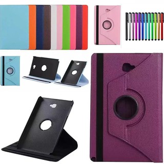 เคสหนังกันกระแทกแบบบางเฉียบสําหรับ samsung galaxy tab a 10 . 1 sm - t 580/585/587