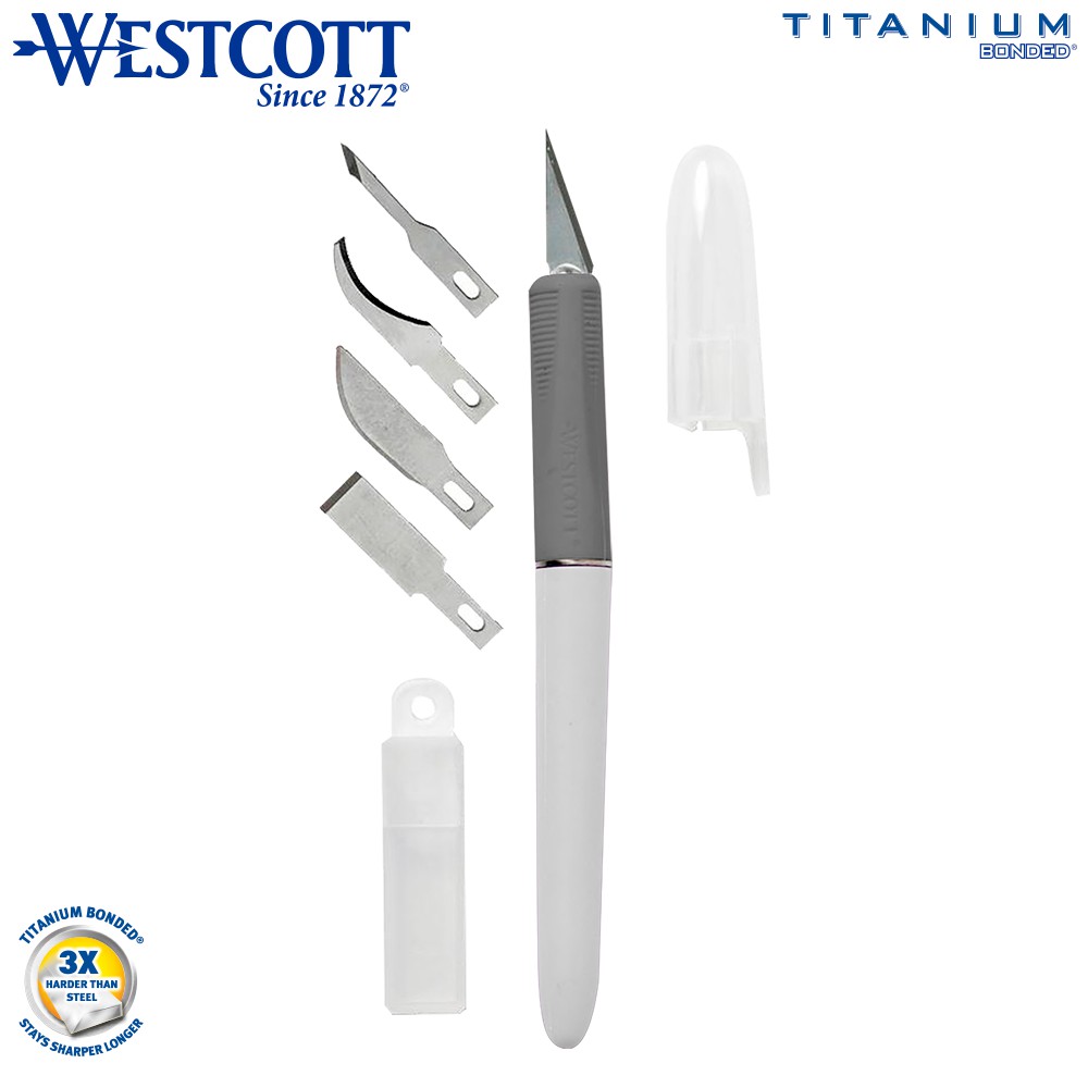 Westcott มีดสำหรับงานประดิษฐ์เวสต์คอทท์ รุ่นไททาเนียมคราฟท์ 15154