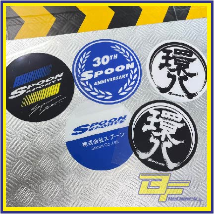 [ส่งออกสเปค] สติ๊กเกอร์ Spoon Sport Mirror