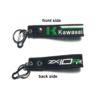 พวงกุญแจ คาวาซากิ KAWASAKI ZX 10RR ZX 10 RR มอเตอรไซค์ บิกไบค์ MOTORCYCLE BIKER KEYCHAIN