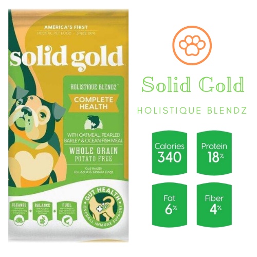 *สินค้าพร้อมจัดส่ง* อาหารน้องหมา holistique blendz 1.81kg. แถมฟรีของเล่น