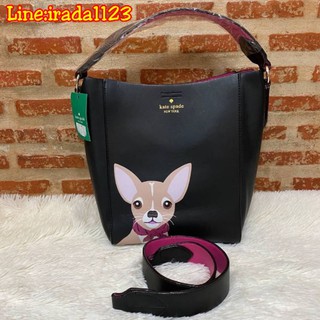 KATE SPADE ANIMAL COLLECTION BUNNY ANDPUPPY  SHOULDER BAG ของแท้ ราคาถูก (สอบถามสินค้าก่อนสั่งซื้อ)​