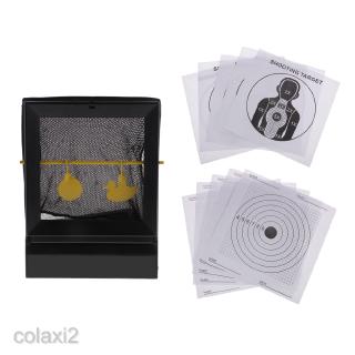 แหล่งขายและราคา[COLAXI2] เป้ากระดาษ ใช้ซ้ำได้ พร้อมตาข่ายดักจับกระสุน สำหรับฝึกยิงปืน BBอาจถูกใจคุณ