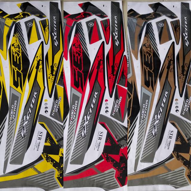 Striping YAMAHA JUPITER MX OLD 2006-2010 SPARK-MX 135 VARIATIONS THAILAND THAILOOK MOTHAI