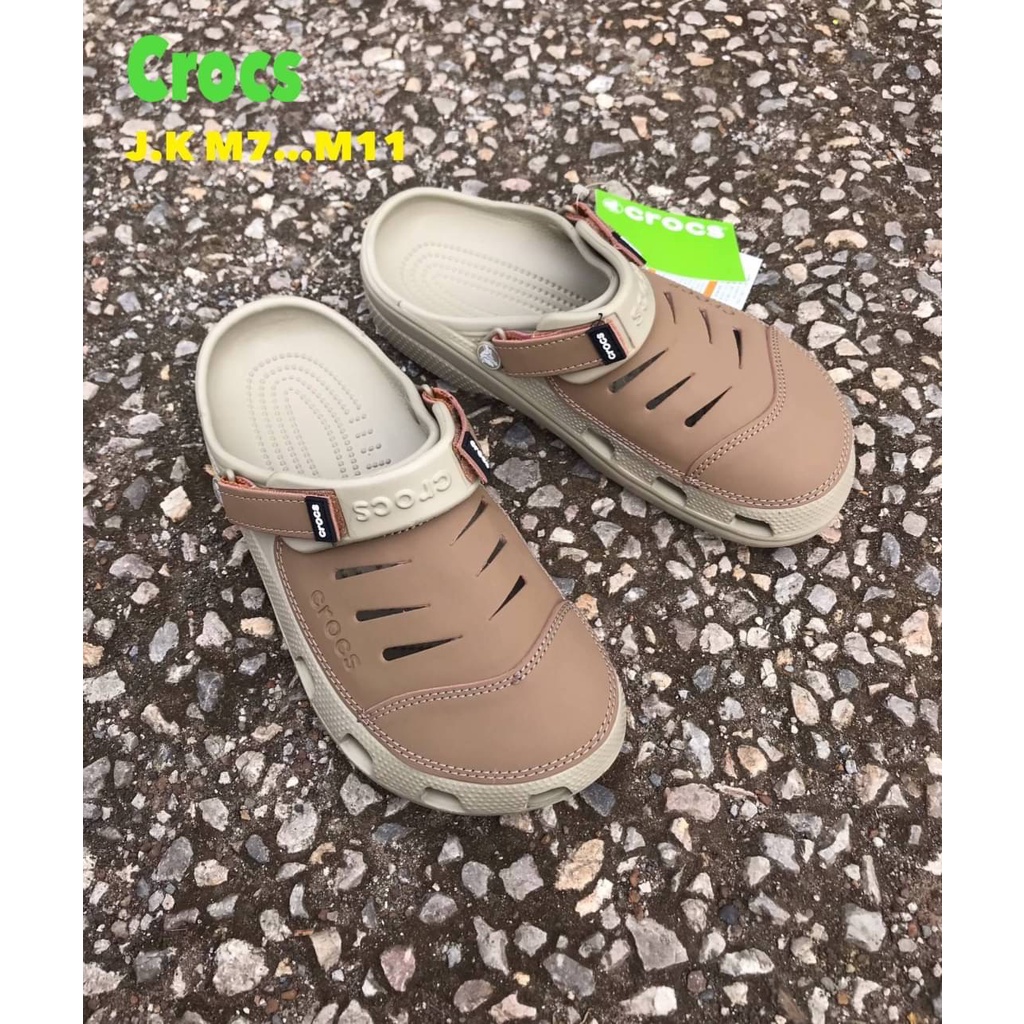 รองเท้าแตะหัวโต crocs{M7–M11} unisex wading ชายหาดพร้อมส่ง