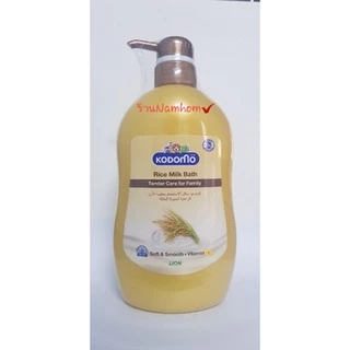 KODOMO Family โคโดโม แฟมิลี่ ครีมอาบน้ำ ไรซ์มิลค์ Rice Milk Bath 750 มล.