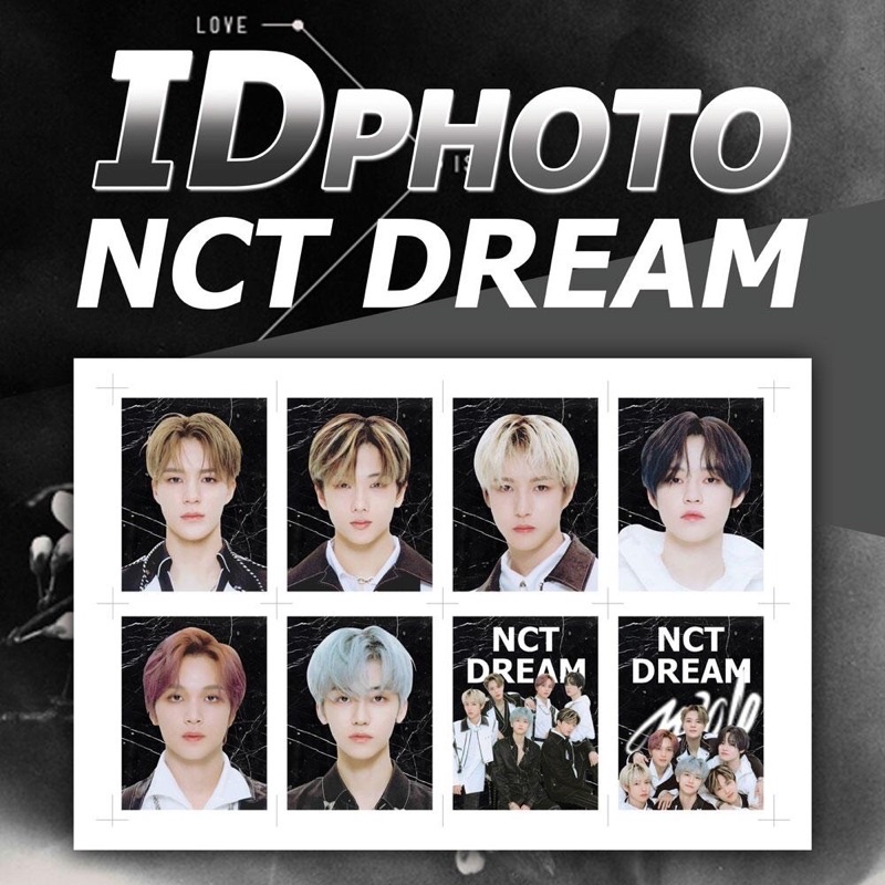 🌈🏖 id photo NCT Dream 🏖🌈 3x4 cm กระดาษอัดรูปดิจิตอลแท้ 230แกรม