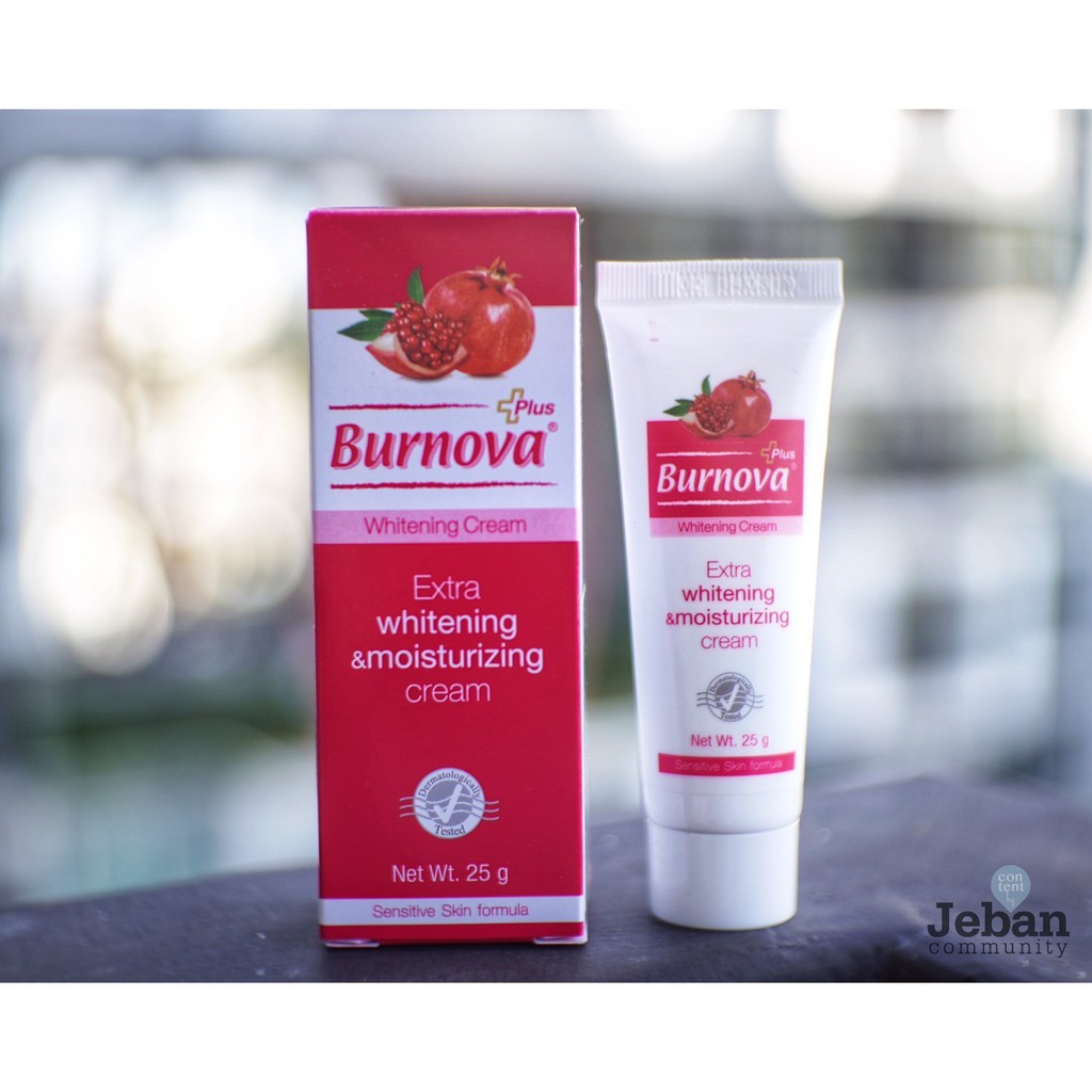 Burnova plus whitening cream