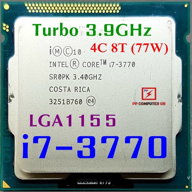 i7-3770 , i7-3770k  แรง ในราคาประหยัด ชีพียูมือสอง สภาพดี มีประกัน