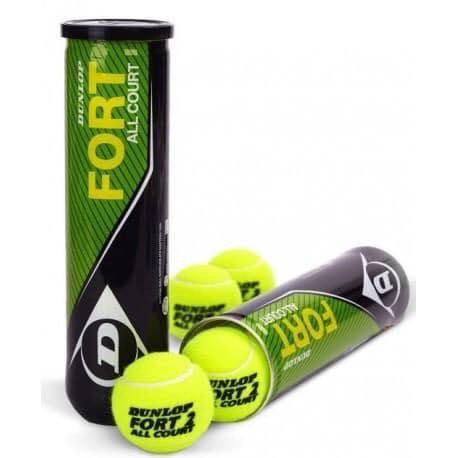 DUNLOP ลูกเทนนิส รุ่น  FORT ALL COURT 3 BALL TIN