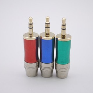 3 . 5 มม. 1/8 male plug jack 3 pole stereo อุปกรณ์ปลั๊กเสียบแจ็คเชื่อมต่อหูฟัง