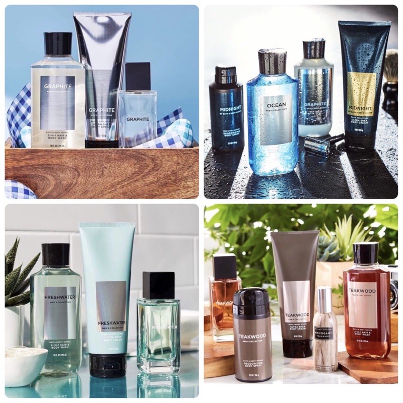 BATH&BODY WORKS MENS COLLECTION BODY LOTION FOR MENS โลชั่นบำรุงผิวสำหรับผู้ชาย ขนาด 236 ml.
