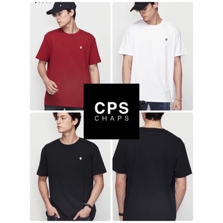 เสื้อยืด CPS CHAPS ปิ๊กสีเงิน ใส่ได้ทั้งชาย-หญิง