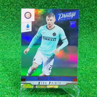 ขาย การ์ด Panini Chronicles Soccer 2019-20 Prestige Nicolo Barella Inter Milan RC Rookie การ์ดฟุตบอล การ์ดนักฟุตบอล Card