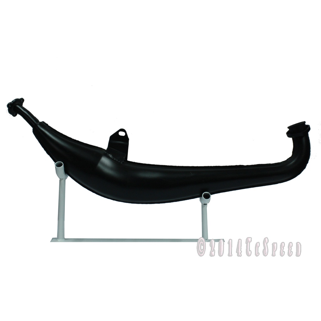 ท่อไอเสีย ปลายท่อ Ls-125 แปลงใส่ Dash, Beat, Nova, Tena, Jr-M, Jr-S, Rxz