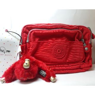 Kipling Multiple Merryl CndyRedCny