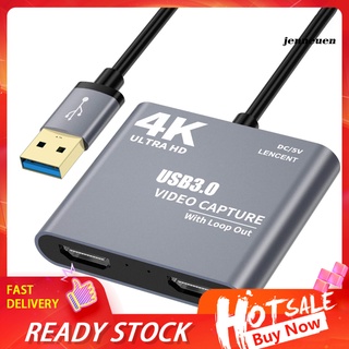 อะแดปเตอร์การ์ดจับภาพ 4K 1080P HDMI เป็น USB 3.0 HD 1080p60 RXXD