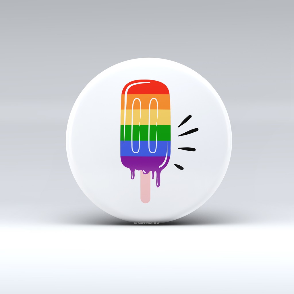 เข็มกลัด สายรุ้ง LGBT Pride Month Rainbow LGBTQ Lesbian Gay Bisexual and Transgender 30