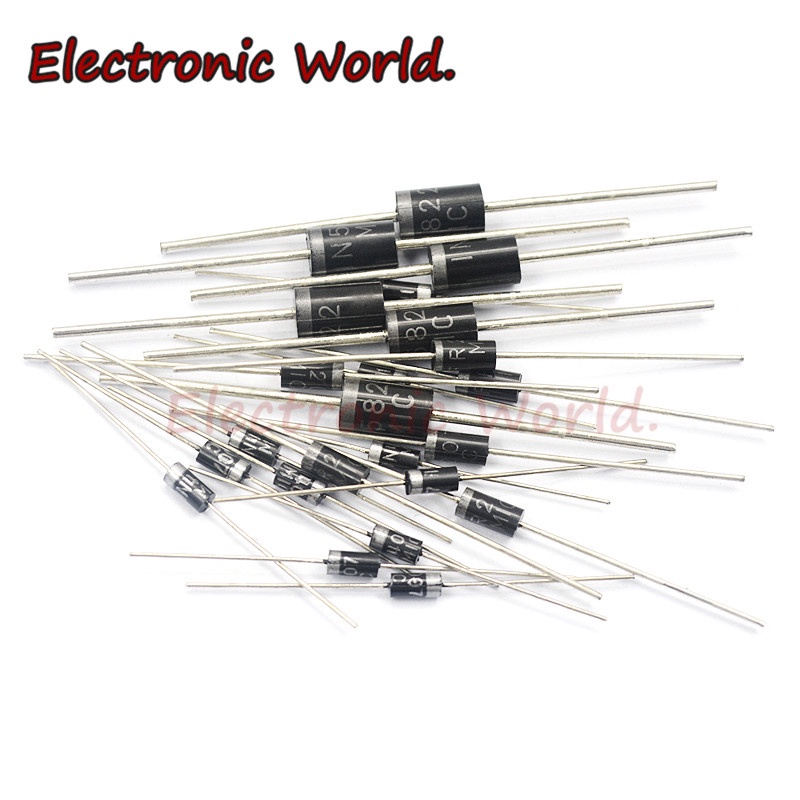 100 ชิ้น 1N4007 1N5819 1N4001 UF4004 UF4007 FR107 FR157 FR207 1N4004 1N4937 HER107 RL207 1N5817 1N53