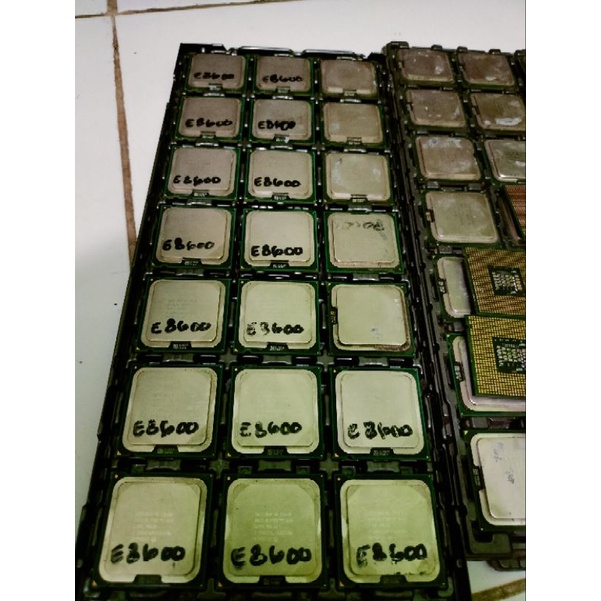 โปรเซสเซอร์ core2 duo e8600,8400,7400,7500 LGa 775