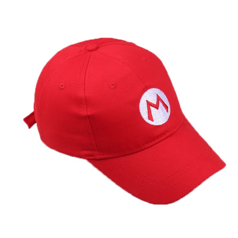 Luigi Chic Super Mario Bros หมวกเบสบอล คอสเพลย์ ไซซ์ผู้ใหญ่