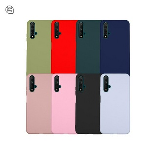 เคส Huawei Nova 5T Honor 20 หัวเว่ย โนวา 5ที เคสซิลิโคนนิ่ม สีพาสเทล