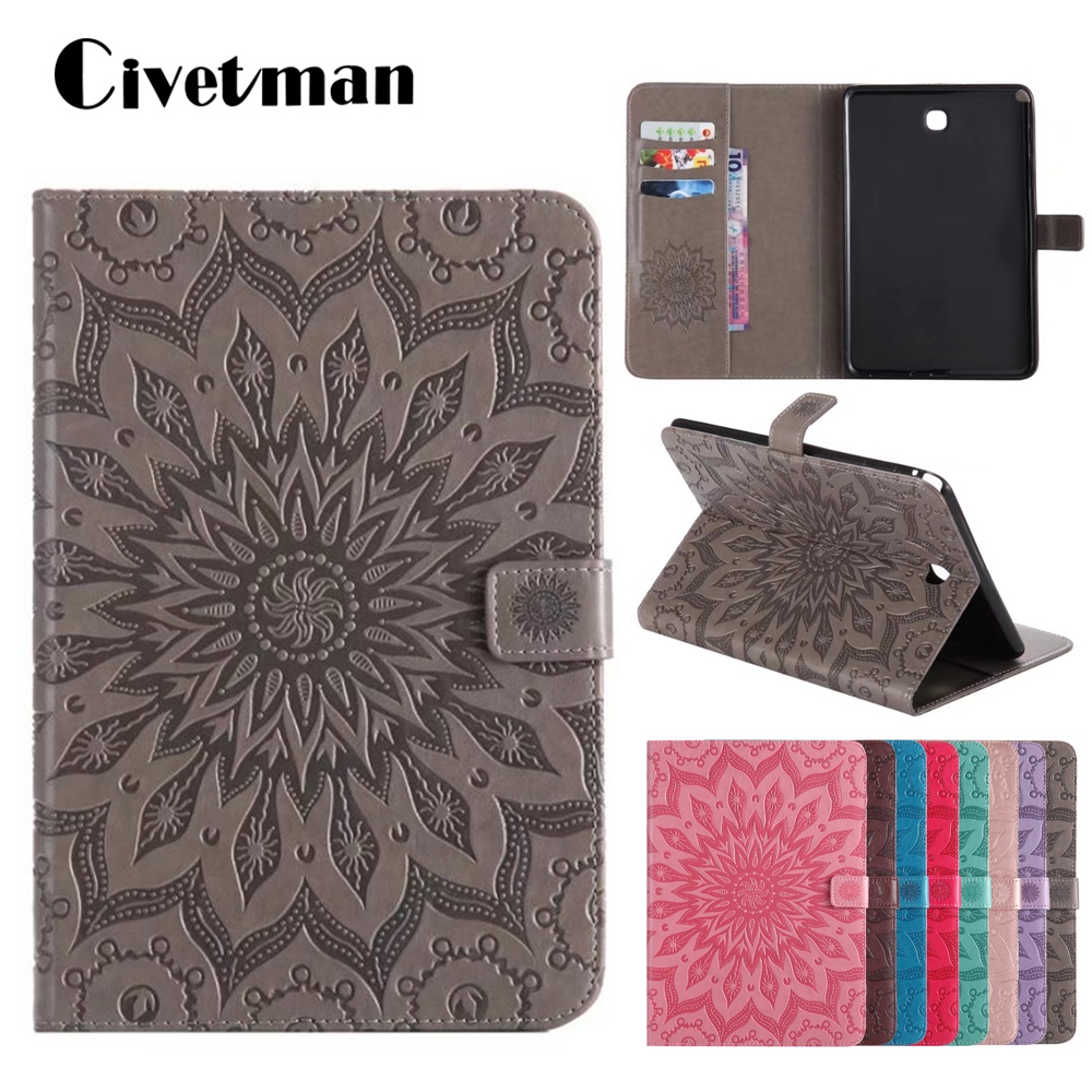Tab A 8.0 inch 2016 Case Pu Leather Soft Back Cover for Samsung Galaxy Tab A 8.0 2016 T350 P350 T355 SM-T355 Tablet Case