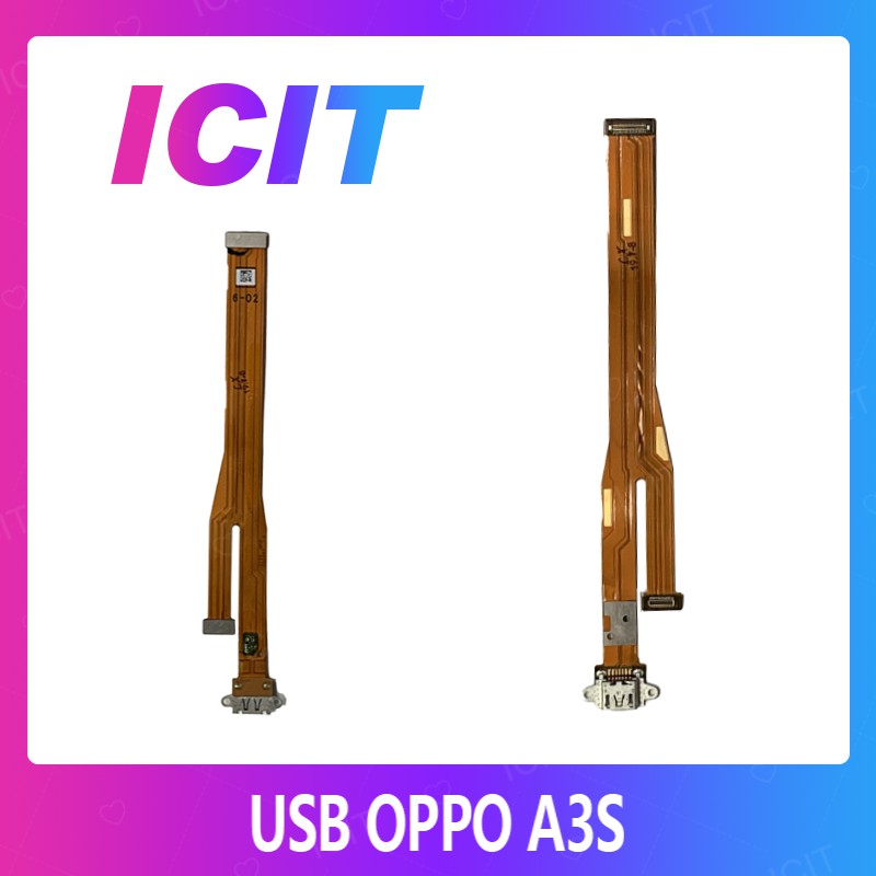 OPPO A3S อะไหล่สายแพรตูดชาร์จ แพรก้นชาร์จ Charging Connector Port Flex Cable（ได้1ชิ้นค่ะ) ICIT 2020