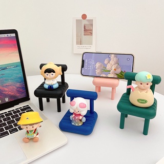 Chair Phone Holder Creative Portable Multifunctional Phone Stand Gifts Desktop Decor