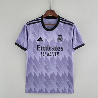 เสื้อกีฬาแขนสั้น ลายทีมฟุตบอล Real Madrid 22/23 ชุดเหย้า