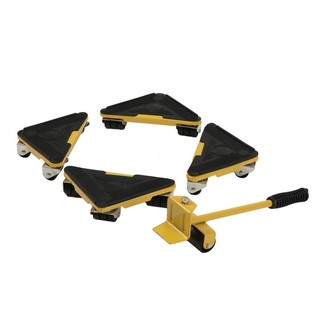 รถเข็นแยกชิ้นอเนกประสงค์ SWEEDLE TT81976CG สีดำ-เหลือง 5PCS TOOL PLANT SHELF CART SWEEDLE BLACK-YELLOW