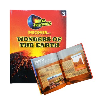 Wel-B Discover Wonders of the earth หนังสือเด็ก หนังสือภาษาอังกฤษ หนังสือต่างประเทศ